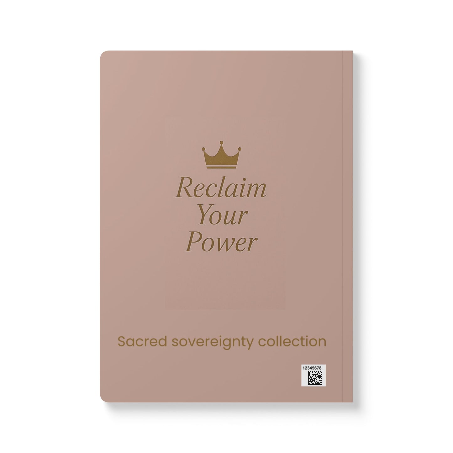 Reclaim Your Power - A blank guided Journal for Inner Sovereignty (Rose Beige)