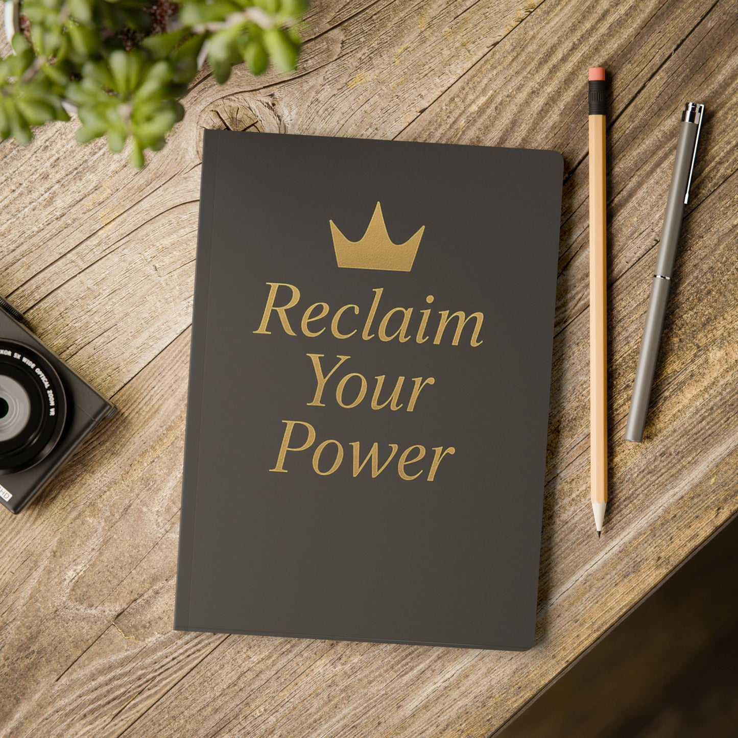 Reclaim Your Power - A blank guided Journal for Inner Sovereignty (Black)
