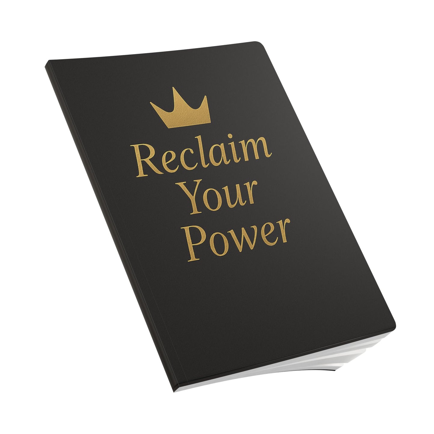 Reclaim Your Power - A blank guided Journal for Inner Sovereignty (Black)
