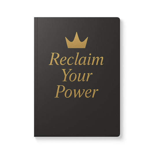 Reclaim Your Power - A blank guided Journal for Inner Sovereignty (Black)
