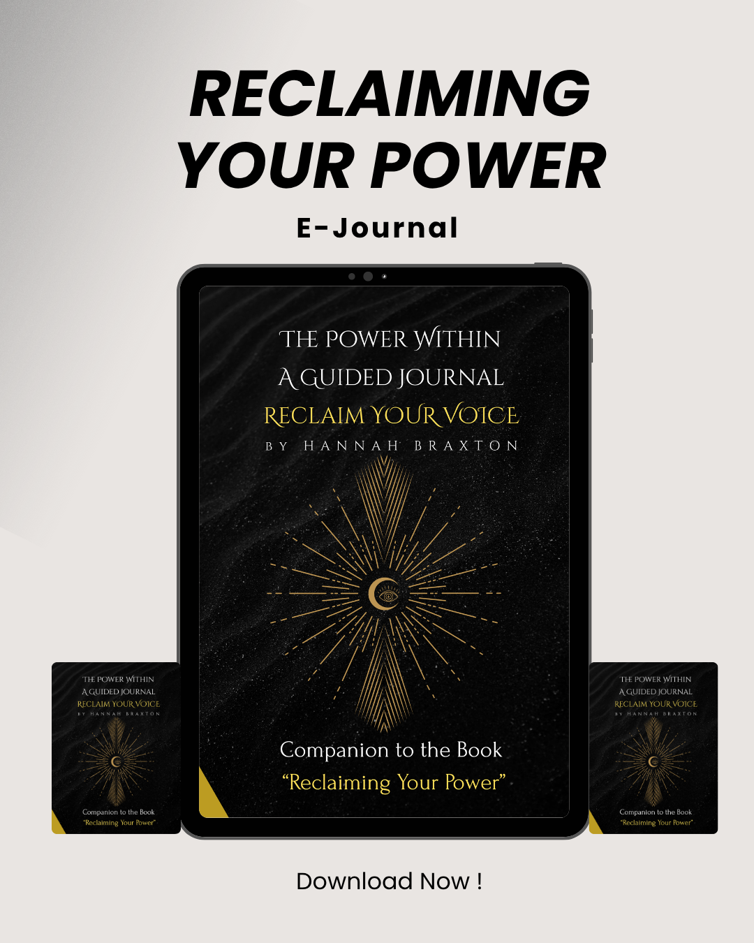 Reclaiming Your Power | A Guided E-Journal | for Self-Awakening and Inner Strength