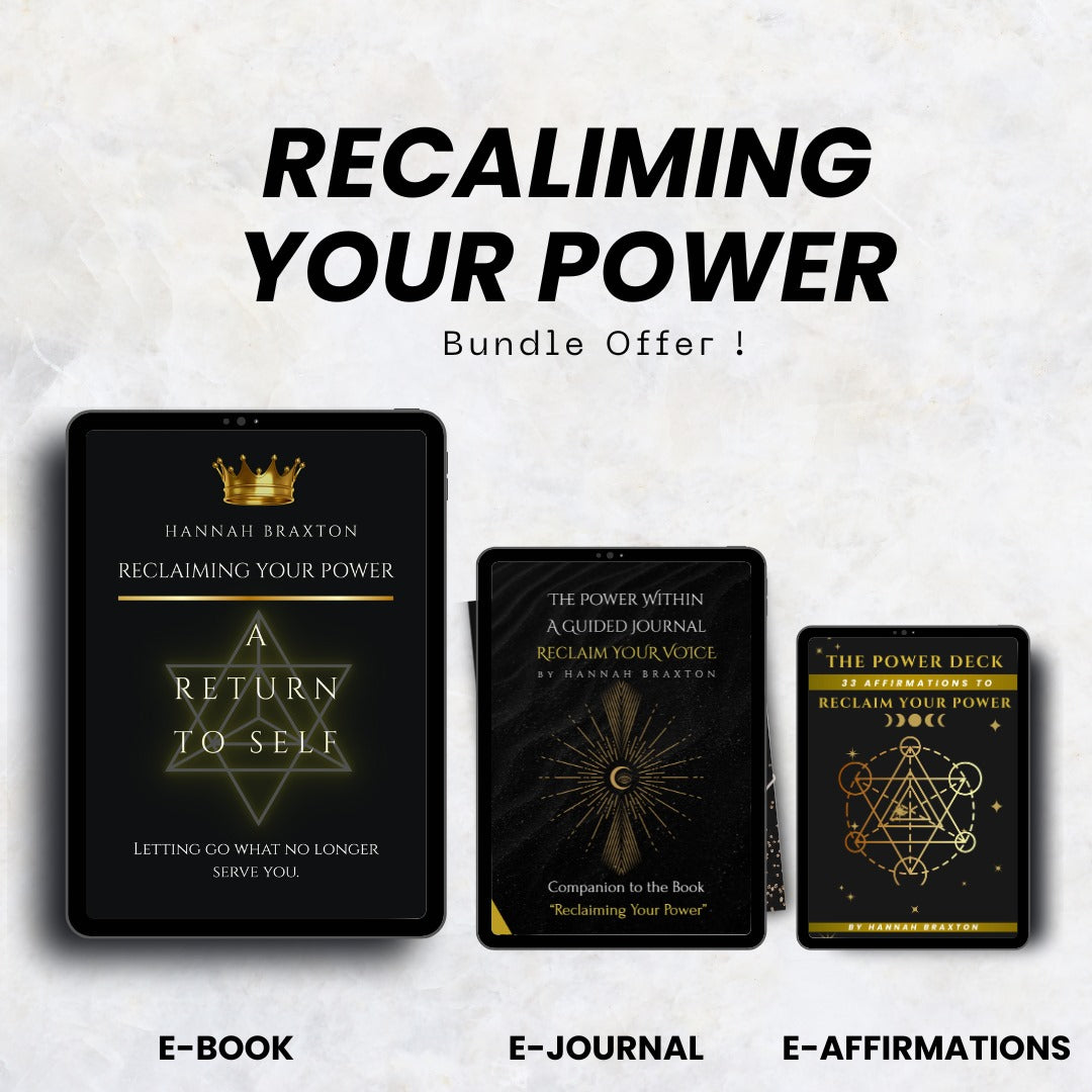 Reclaiming Your Power | Bundle | E-book + E-Journal + E-Affirmations book